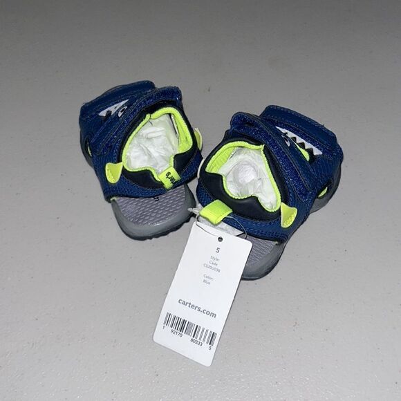 Nwt light up carters sandals - Picture 2 of 3